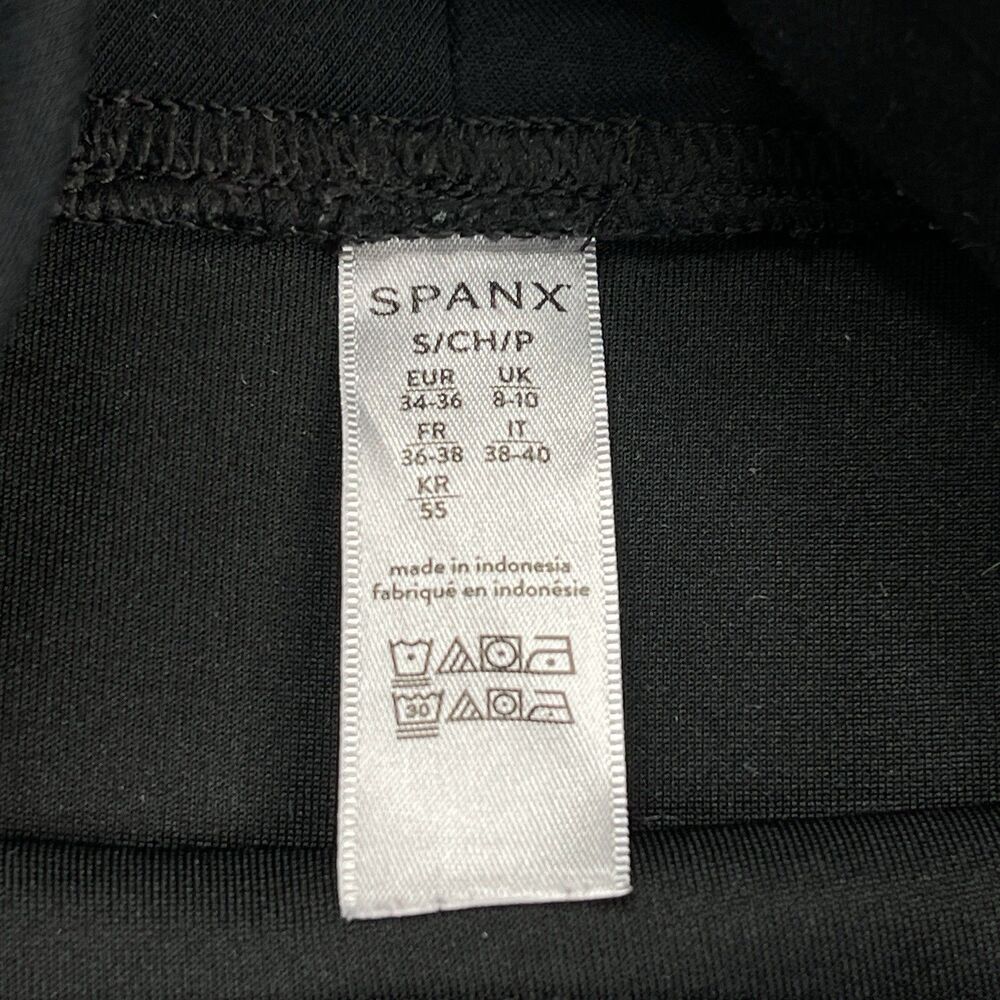 Spanx Air Essentials Got Ya Covered Pullover Sweatshirt Womens Size Small Black - Picture 9 of 9